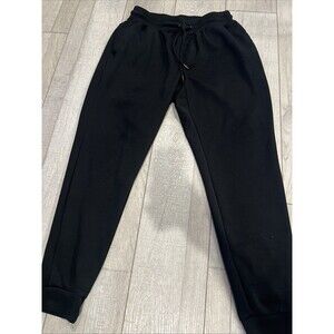 Open Edit Black Elastic Joggers Size Medium Retails Over $70 cotton on express